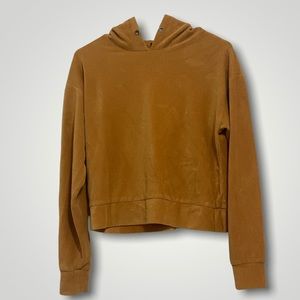 Mustard Yellow Forever 21 Hoodie